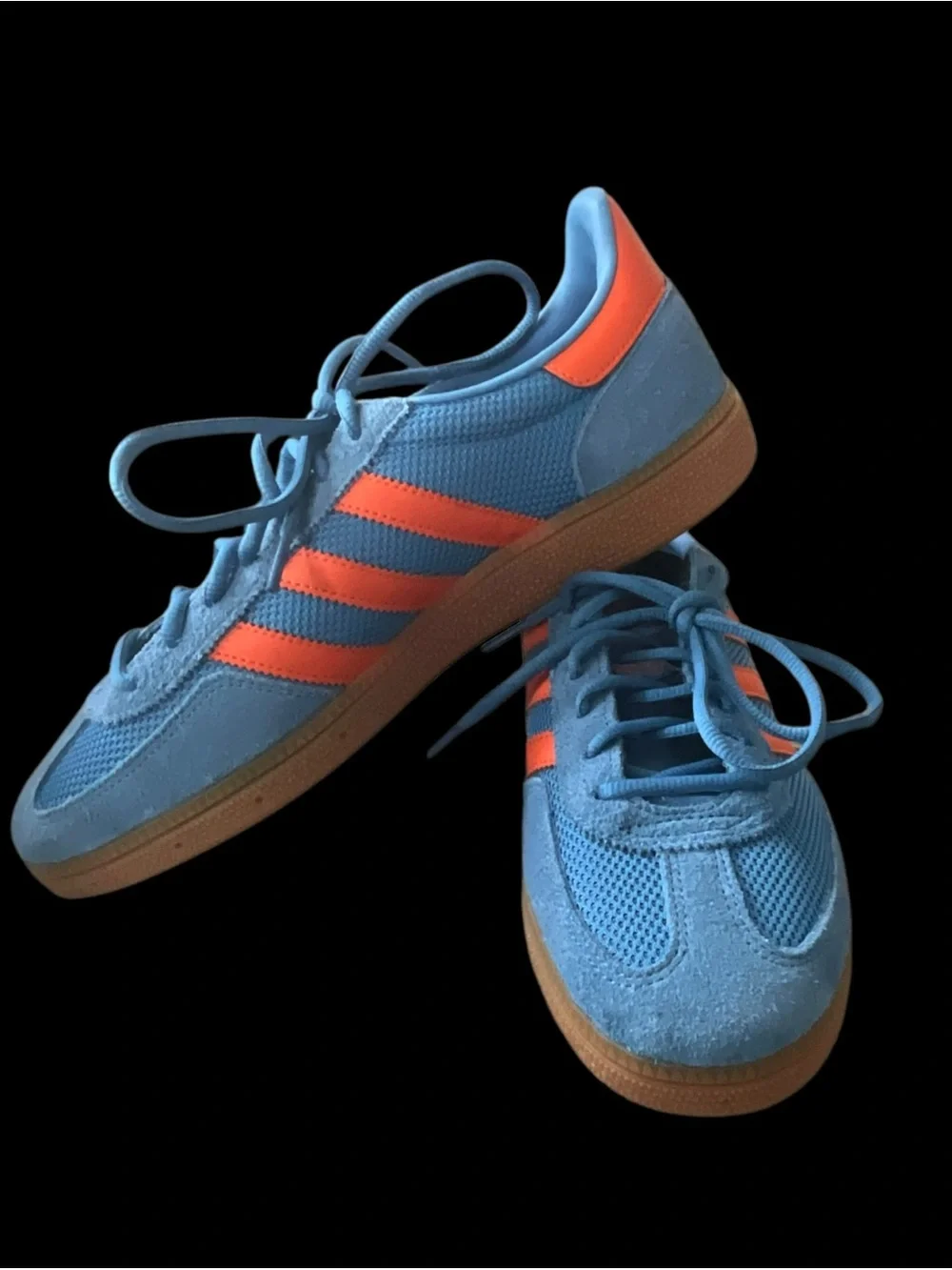 adidas Handball Spezial JH5445 Focus Blue Orange Gum Men’s 9.5 New w/ Tags